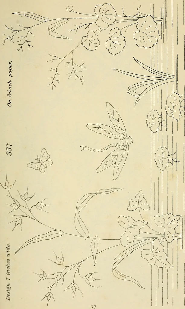 An illustration from Briggs & Co.'s patent transferring papers : patented for the United States of America, 1880, leaf 86