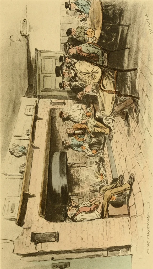 An illustration from Brighton and its coaches : a history of the London and Brighton Road, with some account of the provincial coaches that have run from Brighton, 1894, leaf 182