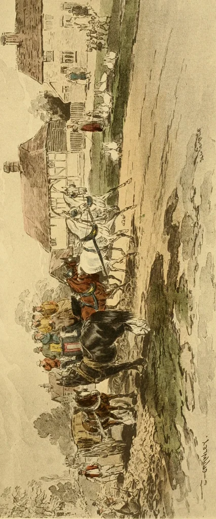 An illustration from Brighton and its coaches : a history of the London and Brighton Road, with some account of the provincial coaches that have run from Brighton, 1894, leaf 262