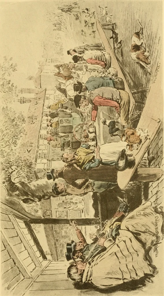 An illustration from Brighton and its coaches : a history of the London and Brighton Road, with some account of the provincial coaches that have run from Brighton, 1894, leaf 84