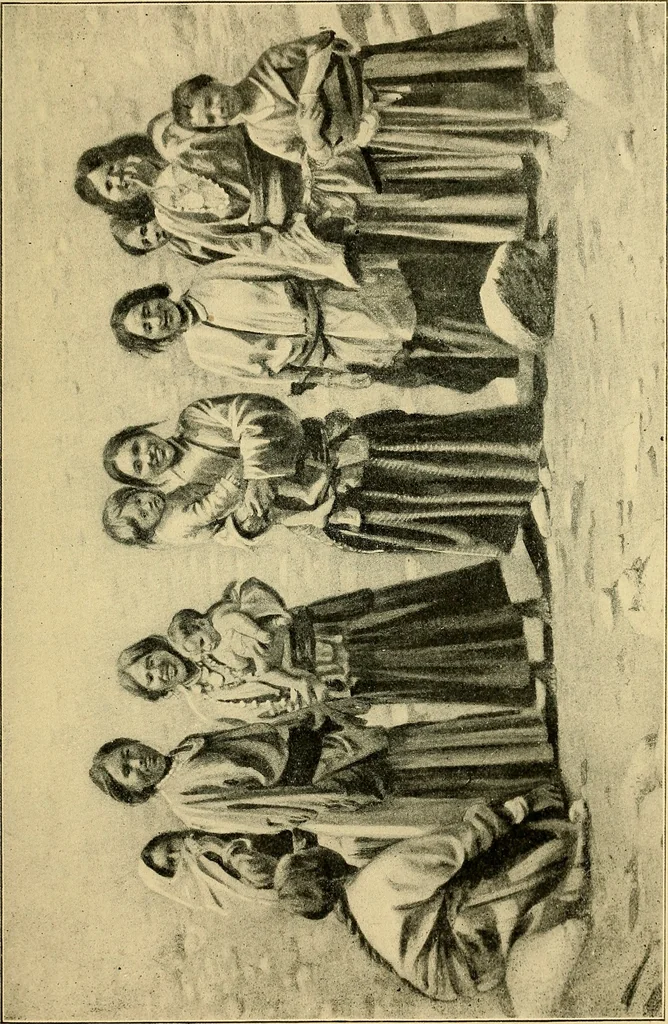 An illustration from The bright side of humanity; glimpses of life in every land, 1900, leaf 372