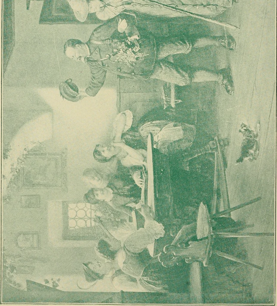 An illustration from The bright side of humanity; glimpses of life in every land, 1900, leaf 523