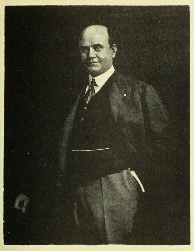 An illustration from Brill magazine, 1907, leaf 167