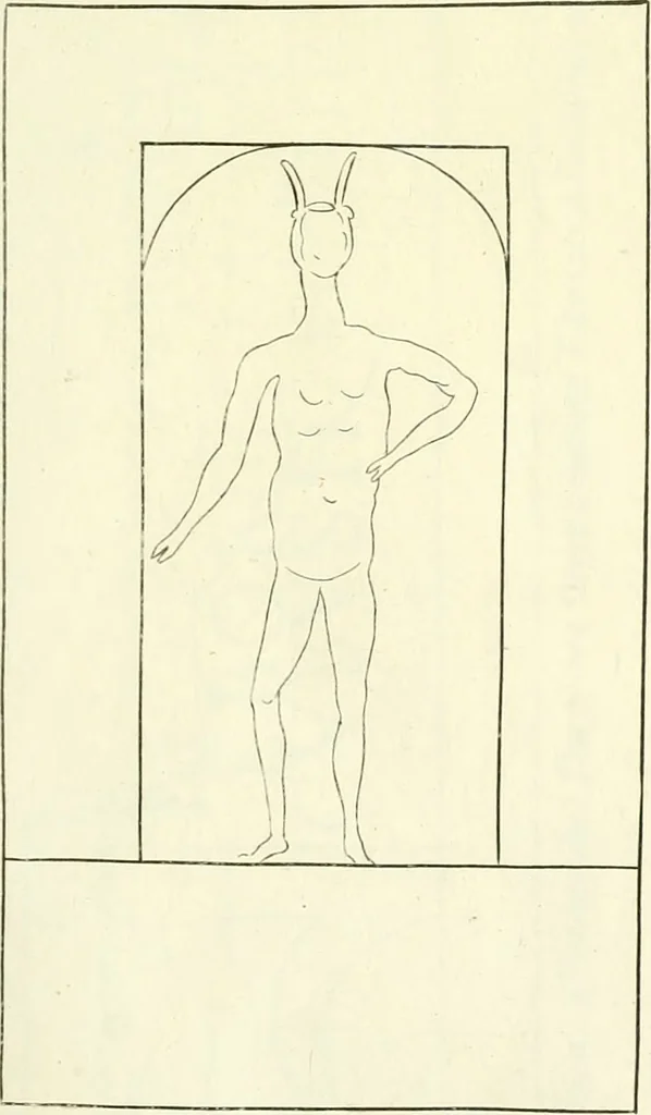 An illustration from Britannia romana: : or, The Roman antiquities of Britain: in three books. I. History of all the Roman transactions in Britain, also description of the Roman walls. II. Collection of the Roman inscriptions and sculptures discovered in Britain. III. The Roman geography of Britain, in which are given the originals of Ptolemy, Antonini Itinerarium, the Notitia, the anonymous Ravennas and Peutinger's table, so far as they relate to this island. To which are added a chronological table, and indexes to the inscriptions and sculptures. Also geographical indexes both of the Latin and English names of the Roman places in Britain, and a general index to the work, 1732, leaf 494