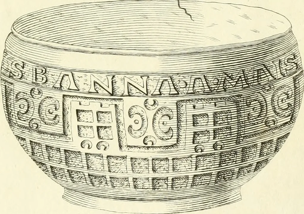 An illustration from Britannia romana: : or, The Roman antiquities of Britain: in three books. I. History of all the Roman transactions in Britain, also description of the Roman walls. II. Collection of the Roman inscriptions and sculptures discovered in Britain. III. The Roman geography of Britain, in which are given the originals of Ptolemy, Antonini Itinerarium, the Notitia, the anonymous Ravennas and Peutinger's table, so far as they relate to this island. To which are added a chronological table, and indexes to the inscriptions and sculptures. Also geographical indexes both of the Latin and English names of the Roman places in Britain, and a general index to the work, 1732, leaf 524