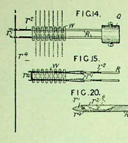 An illustration from British Patent Office - Abridgments Class 112, Sewing and Embroidering 1897-1900, 1903, leaf 151