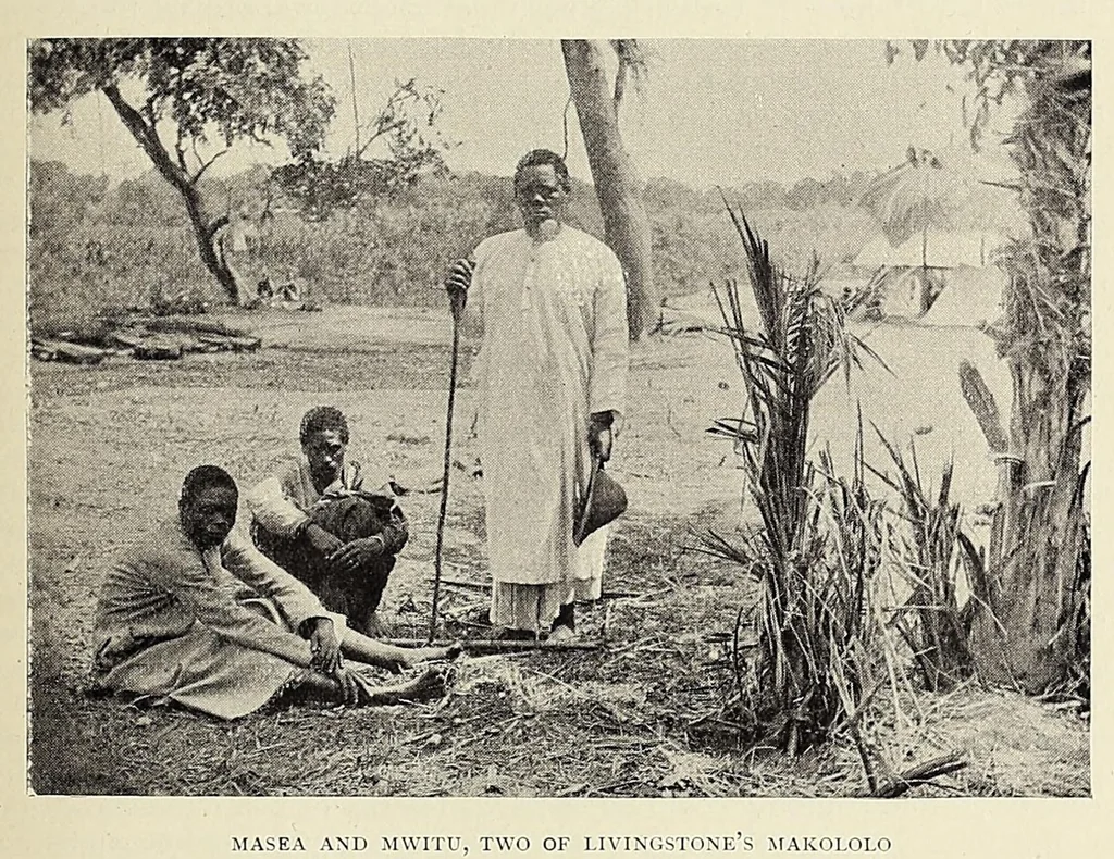 An illustration from British Central Africa : an attempt to give some account of a portion of the territories under British influence, north of the Zambesi, 1897, leaf 123