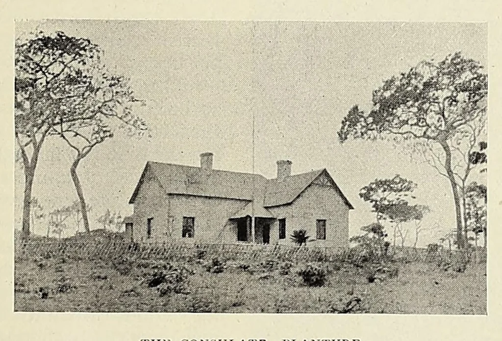 An illustration from British Central Africa : an attempt to give some account of a portion of the territories under British influence, north of the Zambesi, 1897, leaf 201