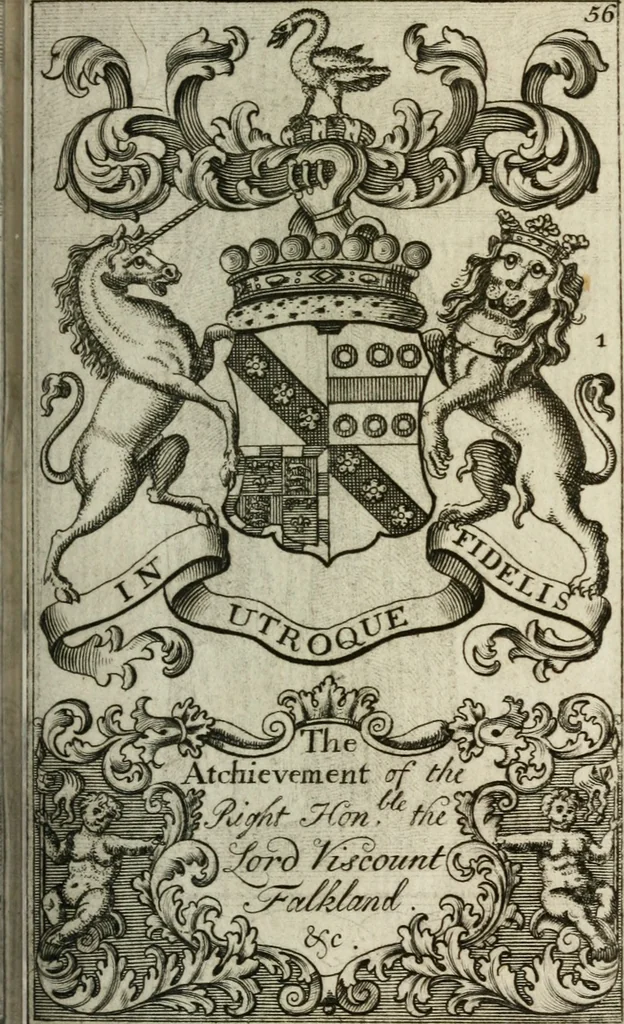An illustration from The British compendium; or, Rudiments of honour: Containing the origin of the Scots, and succession of their kings for above 2000 years;, 1741, leaf 64