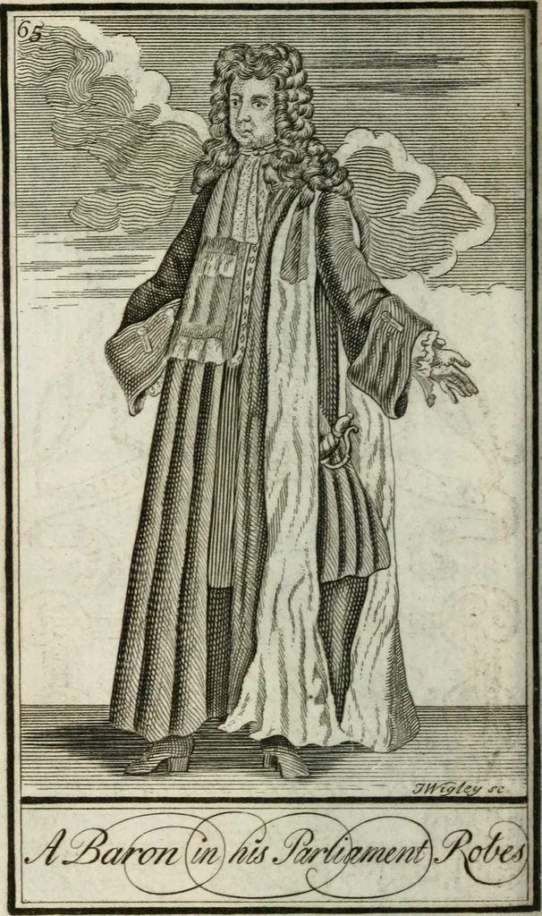 An illustration from The British compendium; or, Rudiments of honour: Containing the origin of the Scots, and succession of their kings for above 2000 years;, 1741, leaf 73