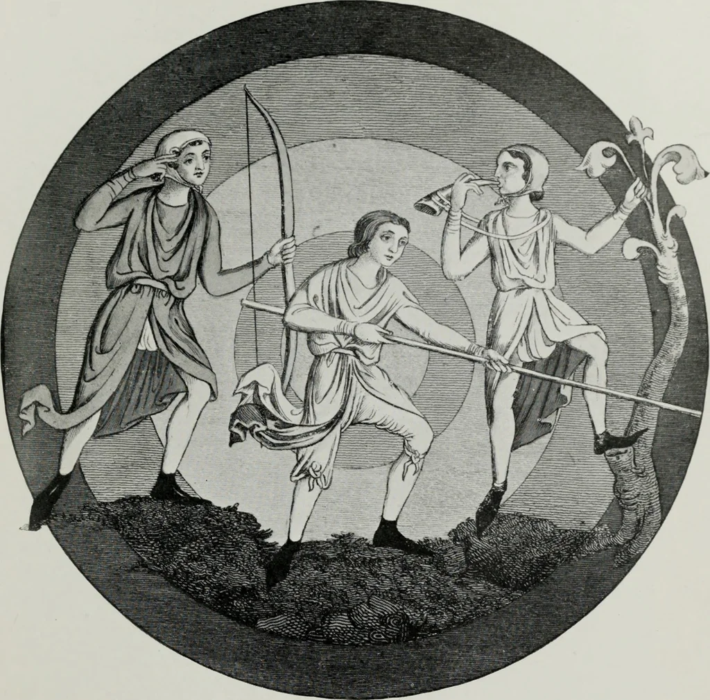 An illustration from British costume during XIX centuries (civil and ecclesiastical), 1910, leaf 102