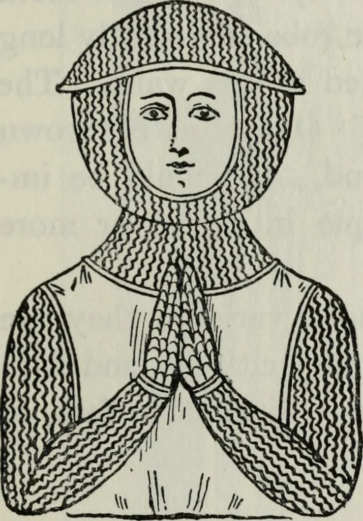 An illustration from British costume during XIX centuries (civil and ecclesiastical), 1910, leaf 108