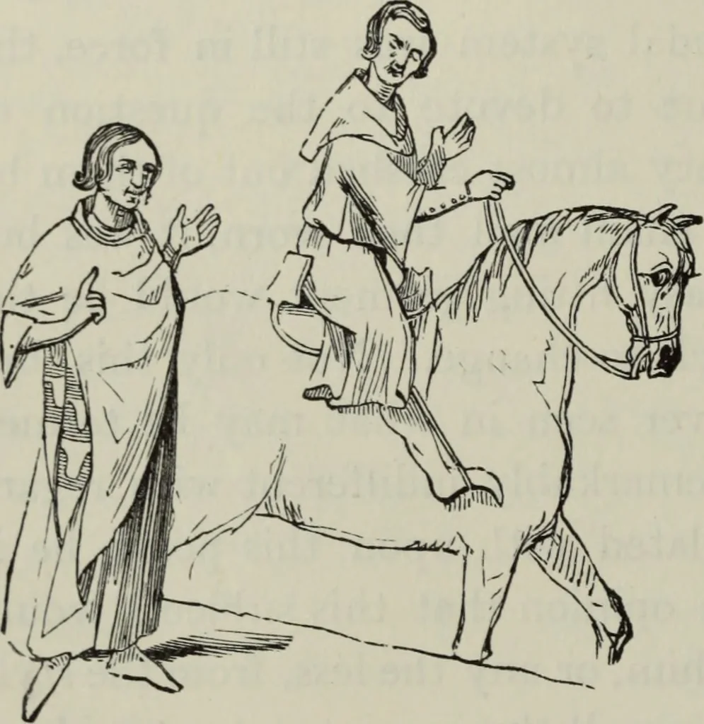 An illustration from British costume during XIX centuries (civil and ecclesiastical), 1910, leaf 117