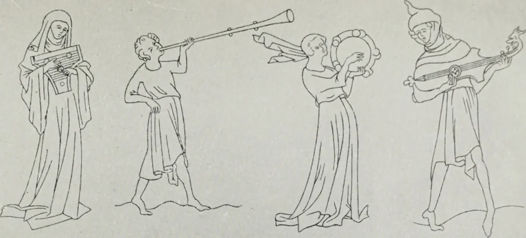 An illustration from British costume during XIX centuries (civil and ecclesiastical), 1910, leaf 118