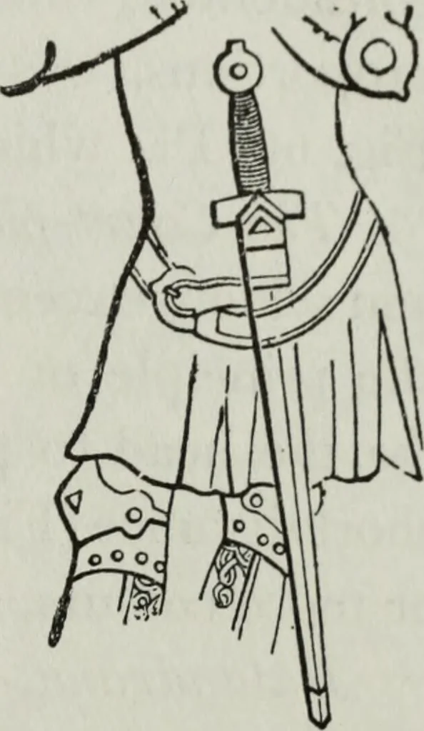 An illustration from British costume during XIX centuries (civil and ecclesiastical), 1910, leaf 132