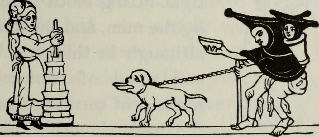 An illustration from British costume during XIX centuries (civil and ecclesiastical), 1910, leaf 136