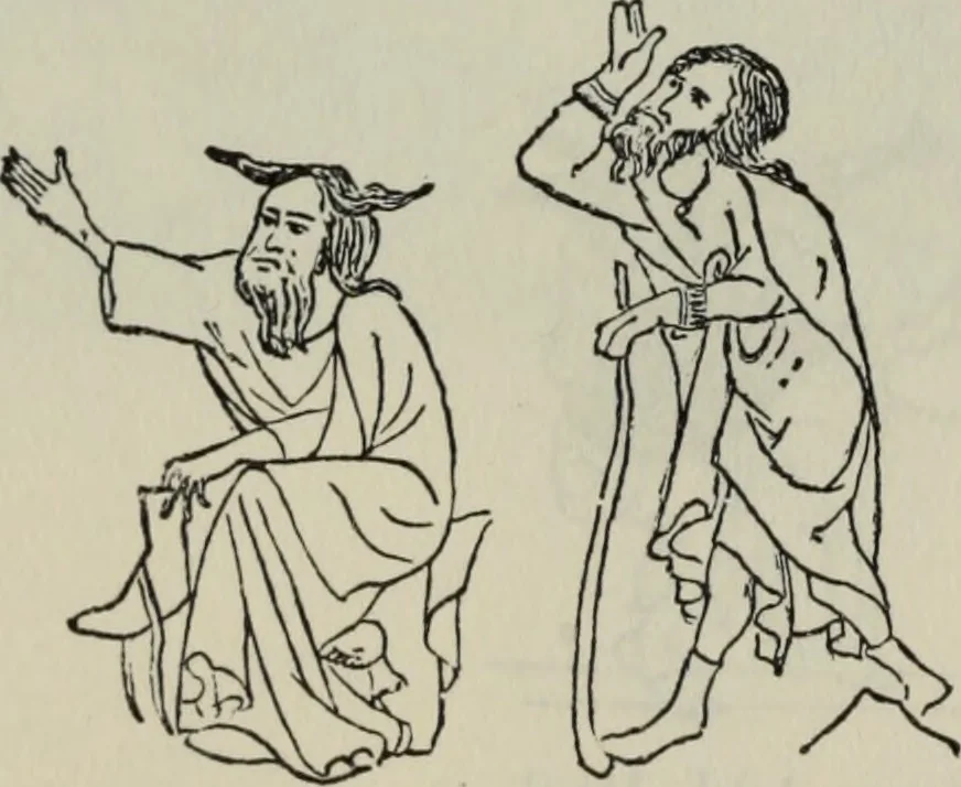 An illustration from British costume during XIX centuries (civil and ecclesiastical), 1910, leaf 137