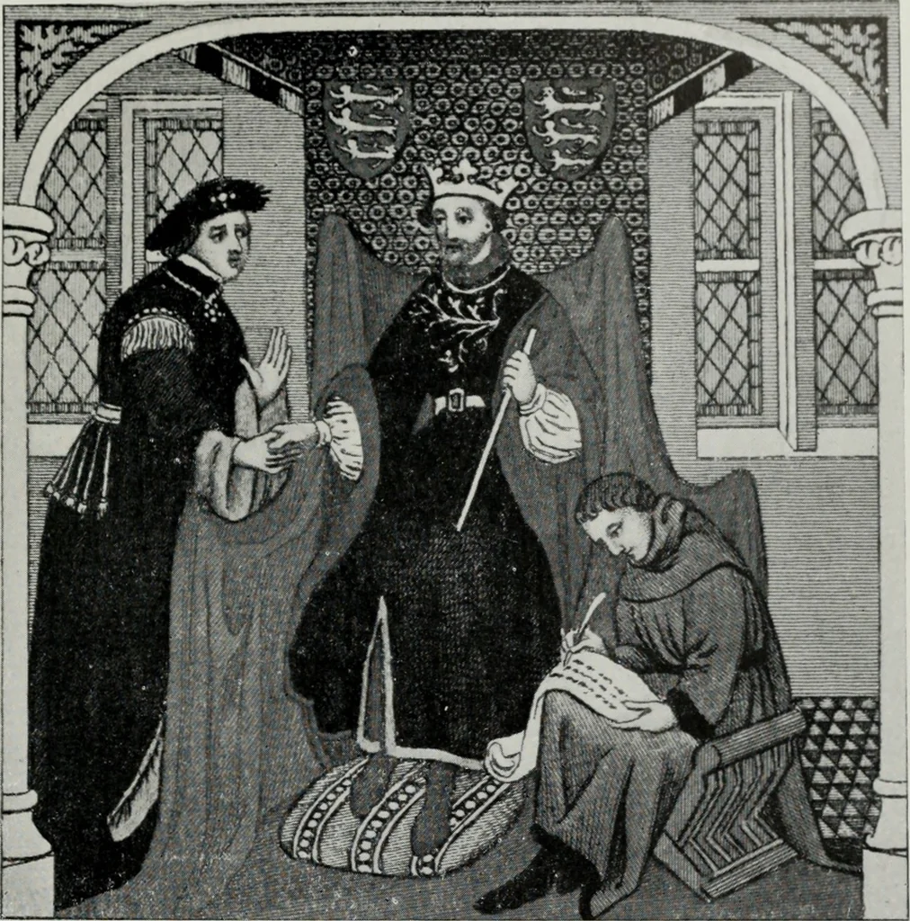 An illustration from British costume during XIX centuries (civil and ecclesiastical), 1910, leaf 144