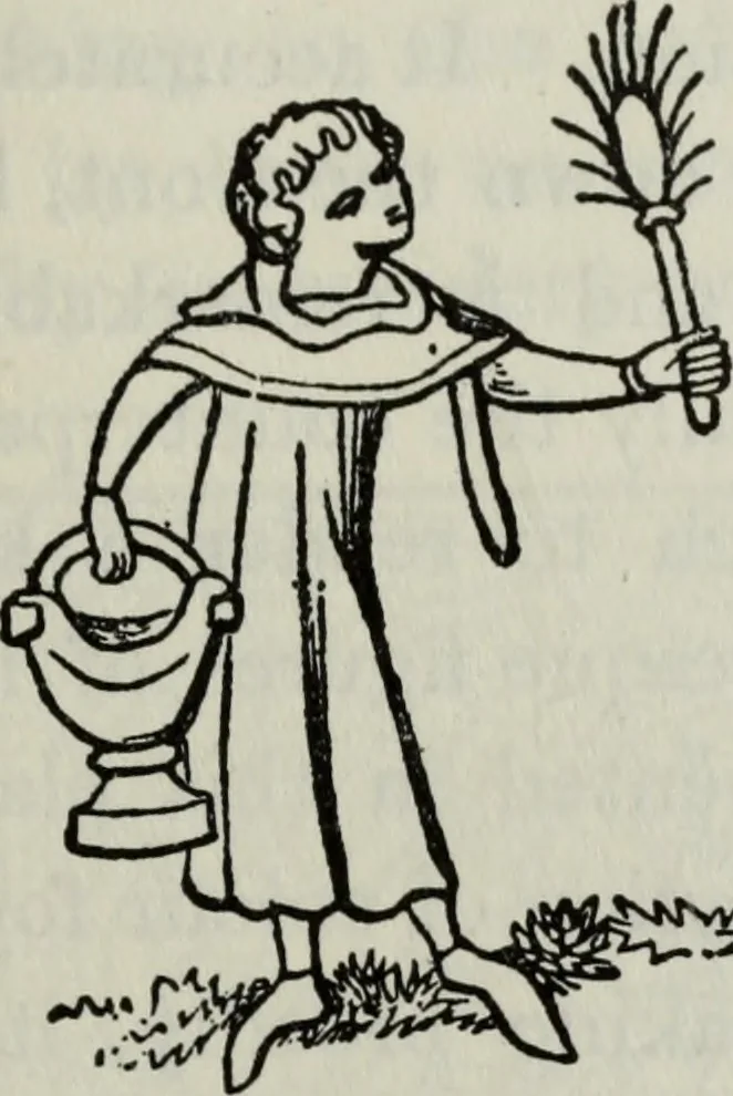 An illustration from British costume during XIX centuries (civil and ecclesiastical), 1910, leaf 148