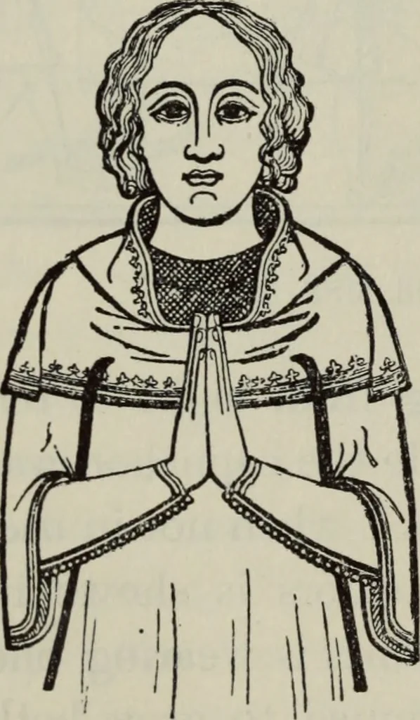 An illustration from British costume during XIX centuries (civil and ecclesiastical), 1910, leaf 151
