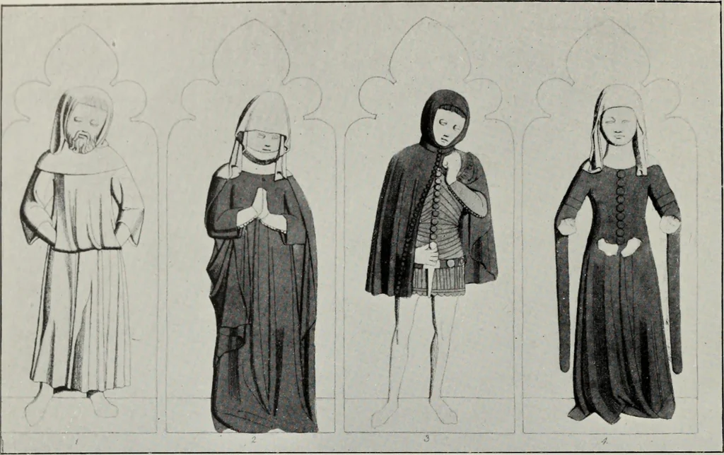 An illustration from British costume during XIX centuries (civil and ecclesiastical), 1910, leaf 155