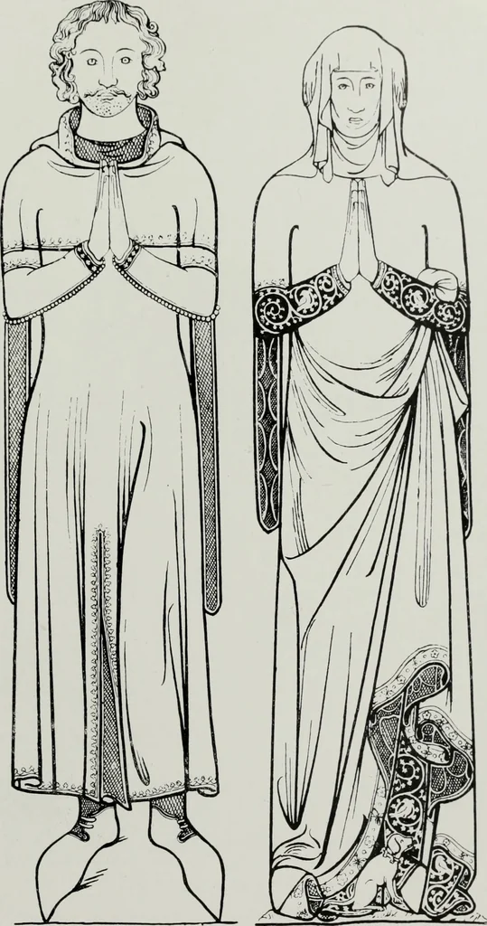 An illustration from British costume during XIX centuries (civil and ecclesiastical), 1910, leaf 160