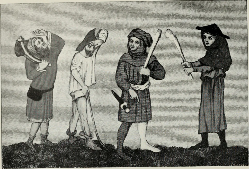 An illustration from British costume during XIX centuries (civil and ecclesiastical), 1910, leaf 161