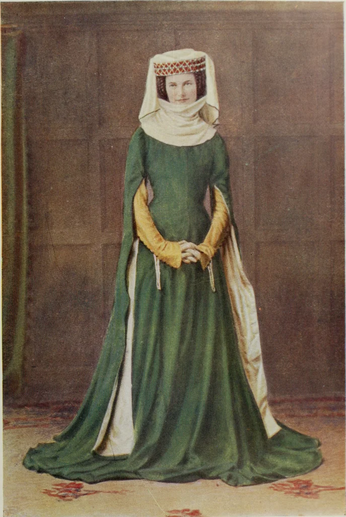 An illustration from British costume during XIX centuries (civil and ecclesiastical), 1910, leaf 166