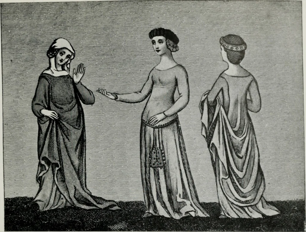 An illustration from British costume during XIX centuries (civil and ecclesiastical), 1910, leaf 172