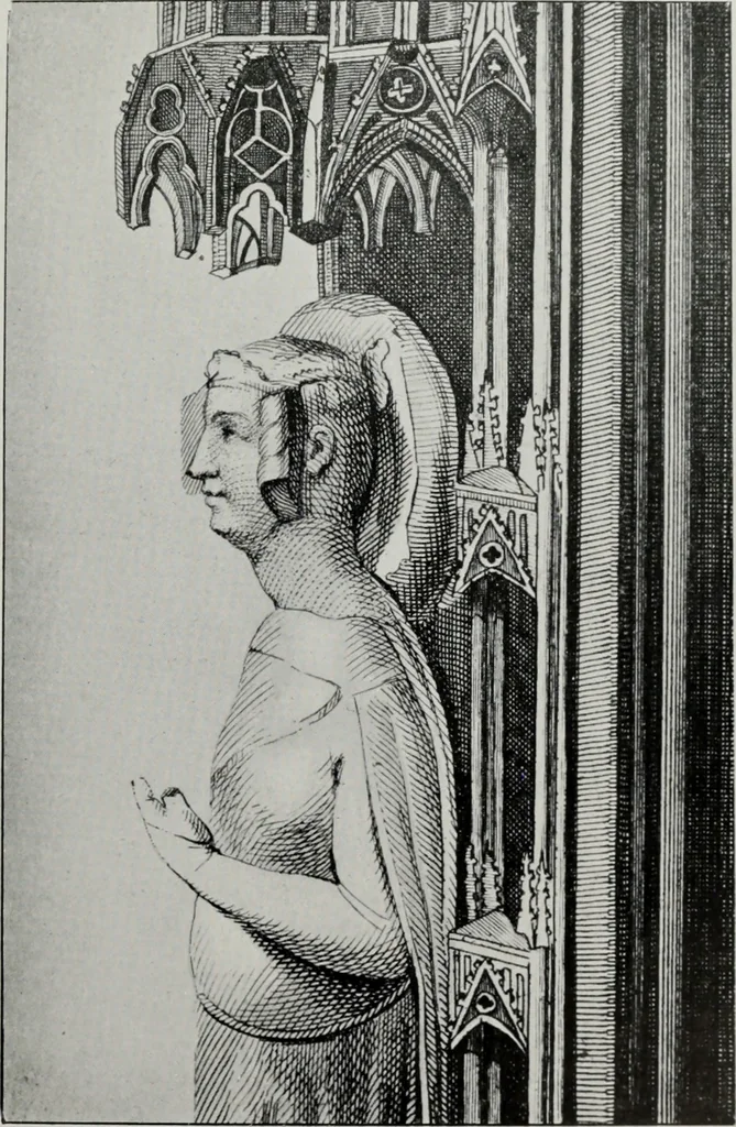 An illustration from British costume during XIX centuries (civil and ecclesiastical), 1910, leaf 174