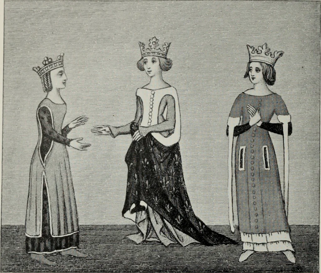 An illustration from British costume during XIX centuries (civil and ecclesiastical), 1910, leaf 175