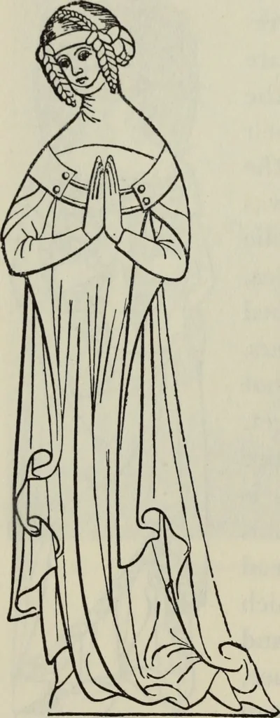 An illustration from British costume during XIX centuries (civil and ecclesiastical), 1910, leaf 177