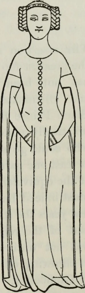 An illustration from British costume during XIX centuries (civil and ecclesiastical), 1910, leaf 182