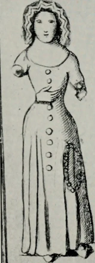 An illustration from British costume during XIX centuries (civil and ecclesiastical), 1910, leaf 188