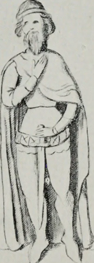 An illustration from British costume during XIX centuries (civil and ecclesiastical), 1910, leaf 188