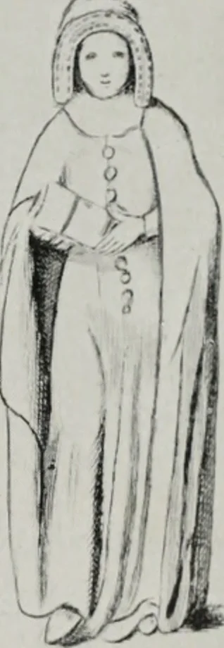 An illustration from British costume during XIX centuries (civil and ecclesiastical), 1910, leaf 188