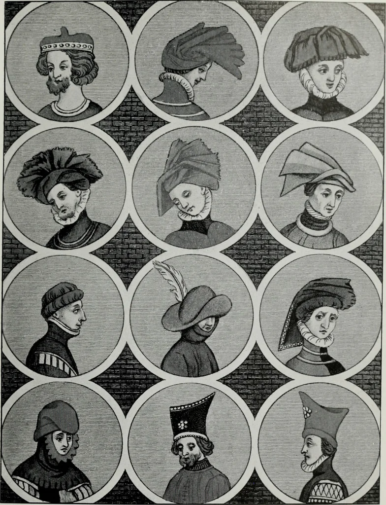 An illustration from British costume during XIX centuries (civil and ecclesiastical), 1910, leaf 198