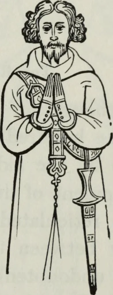 An illustration from British costume during XIX centuries (civil and ecclesiastical), 1910, leaf 200