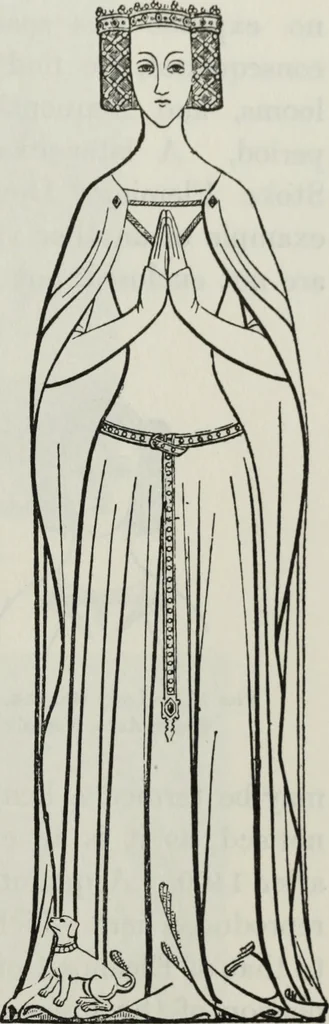 An illustration from British costume during XIX centuries (civil and ecclesiastical), 1910, leaf 202