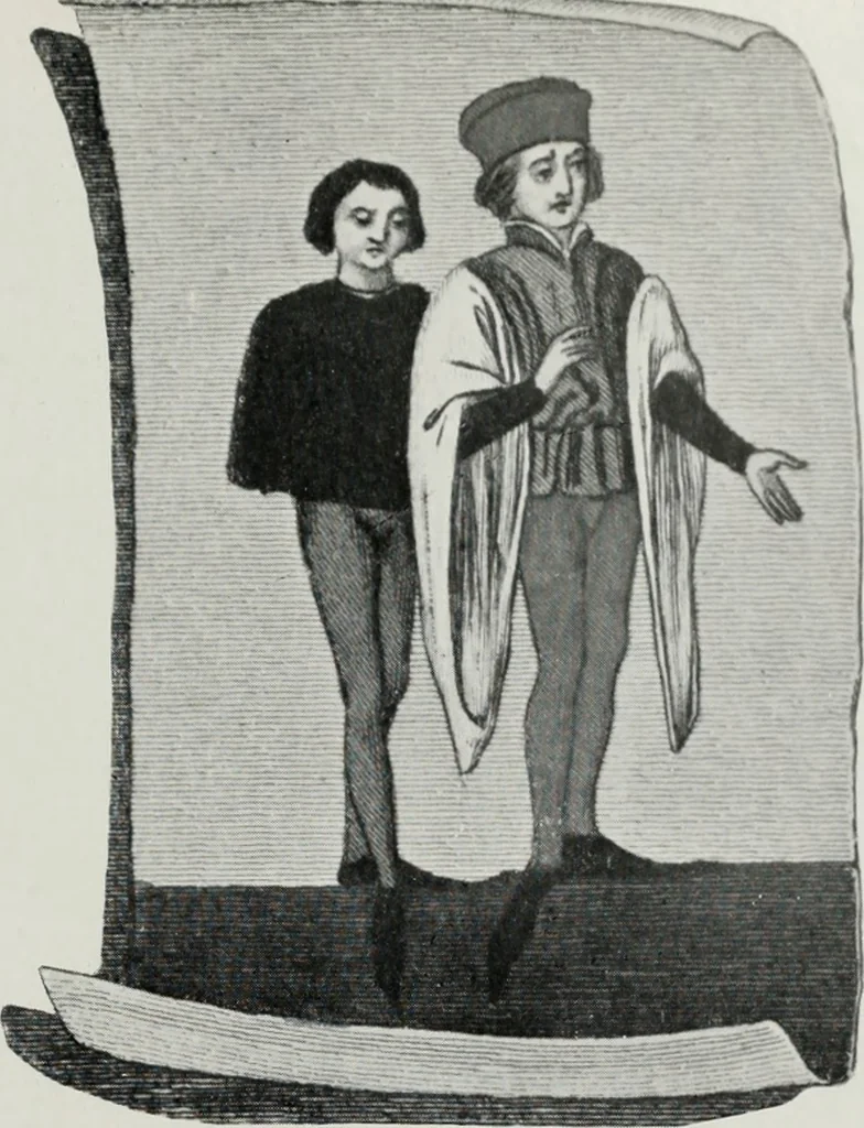 An illustration from British costume during XIX centuries (civil and ecclesiastical), 1910, leaf 204