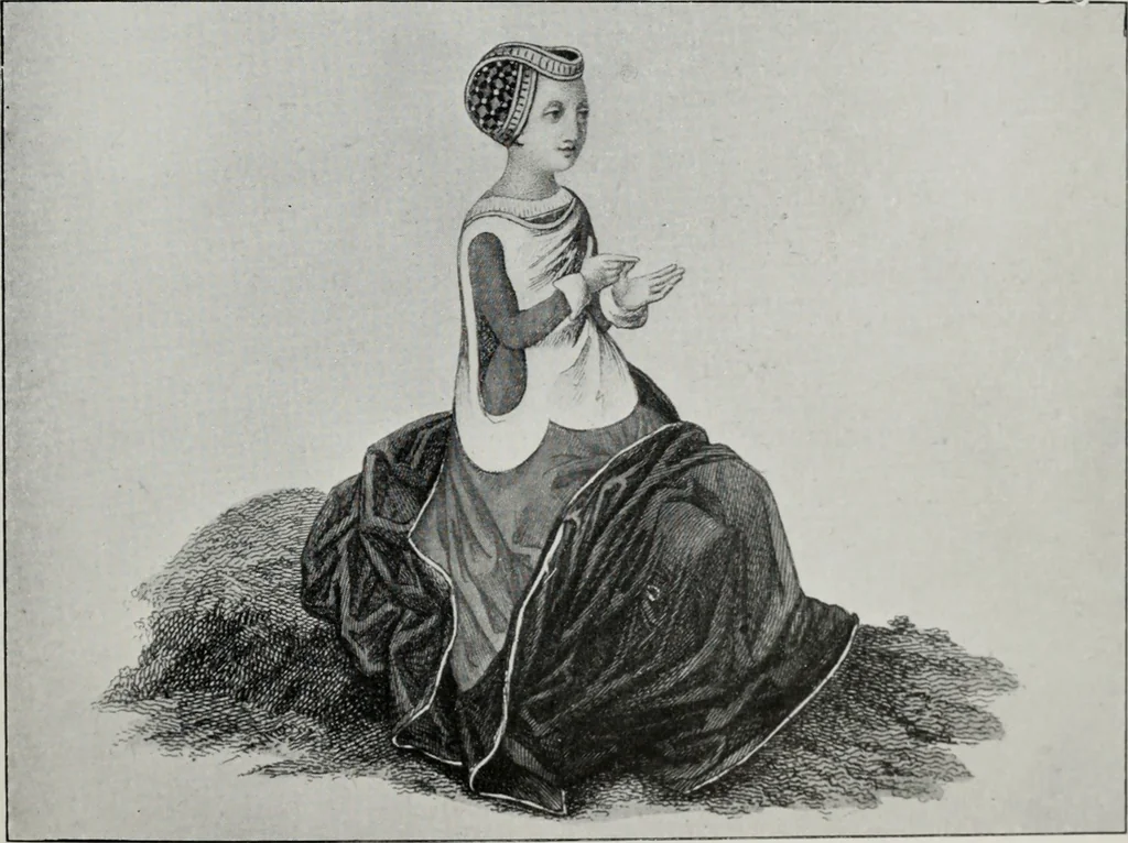 An illustration from British costume during XIX centuries (civil and ecclesiastical), 1910, leaf 206