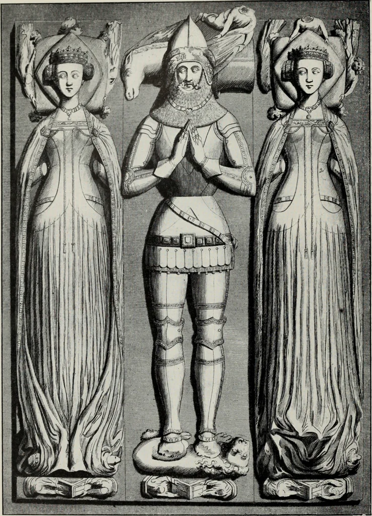 An illustration from British costume during XIX centuries (civil and ecclesiastical), 1910, leaf 207