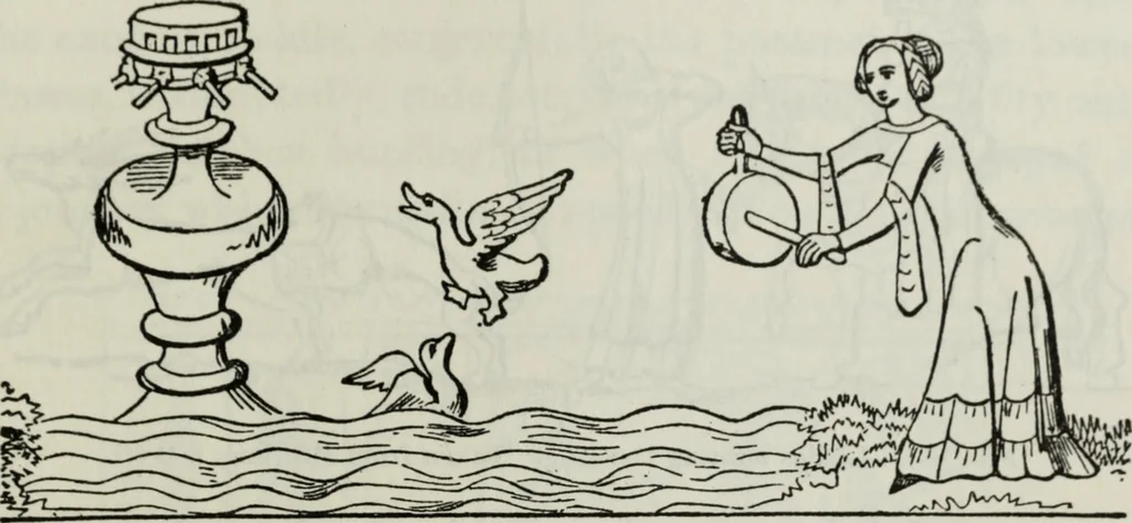 An illustration from British costume during XIX centuries (civil and ecclesiastical), 1910, leaf 218