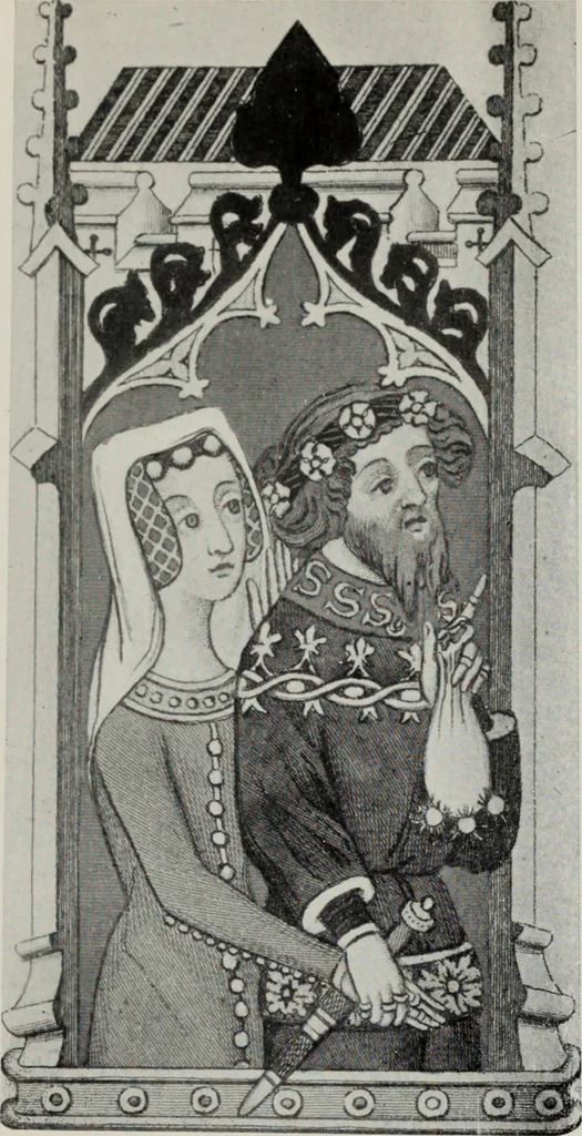 An illustration from British costume during XIX centuries (civil and ecclesiastical), 1910, leaf 225