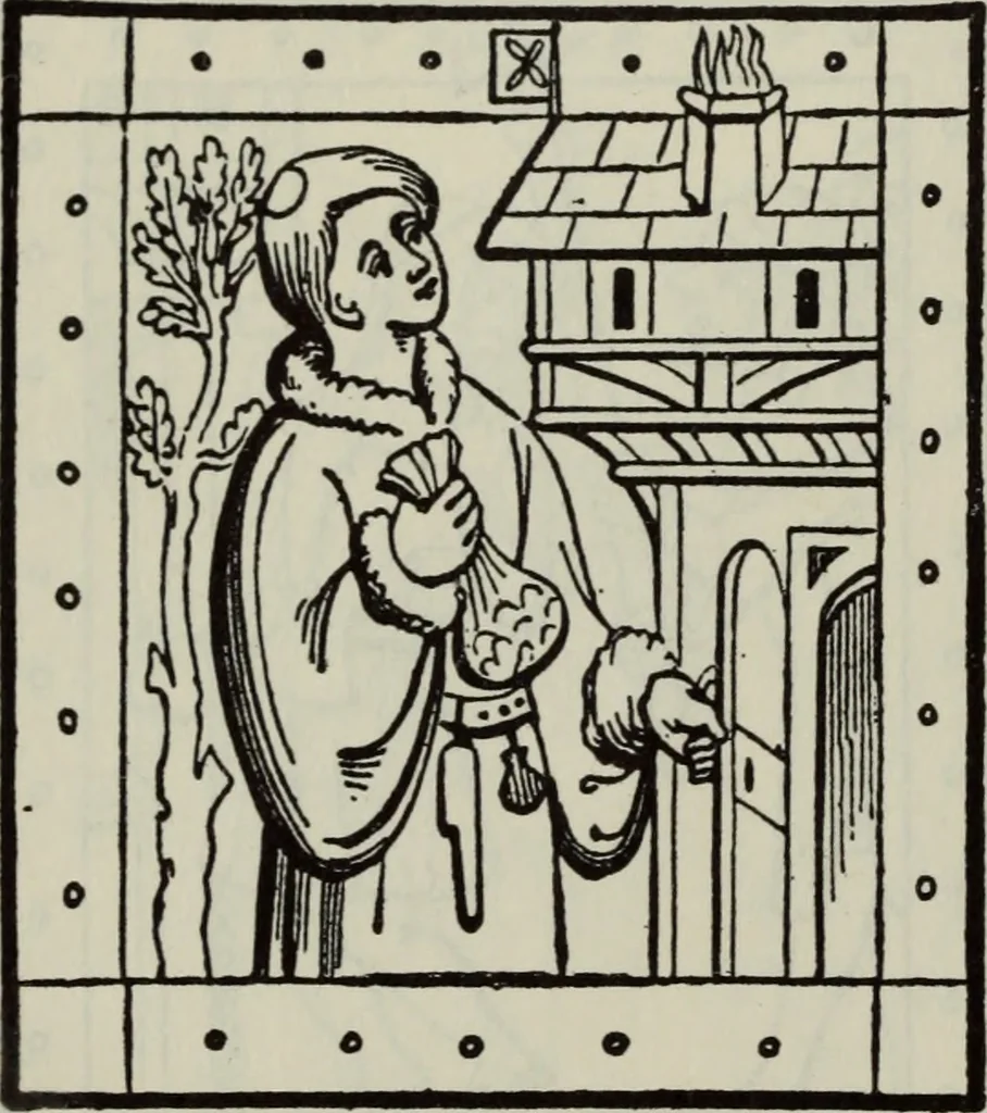 An illustration from British costume during XIX centuries (civil and ecclesiastical), 1910, leaf 233