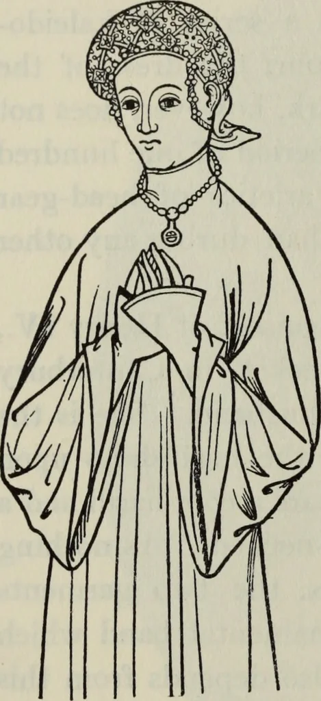 An illustration from British costume during XIX centuries (civil and ecclesiastical), 1910, leaf 237