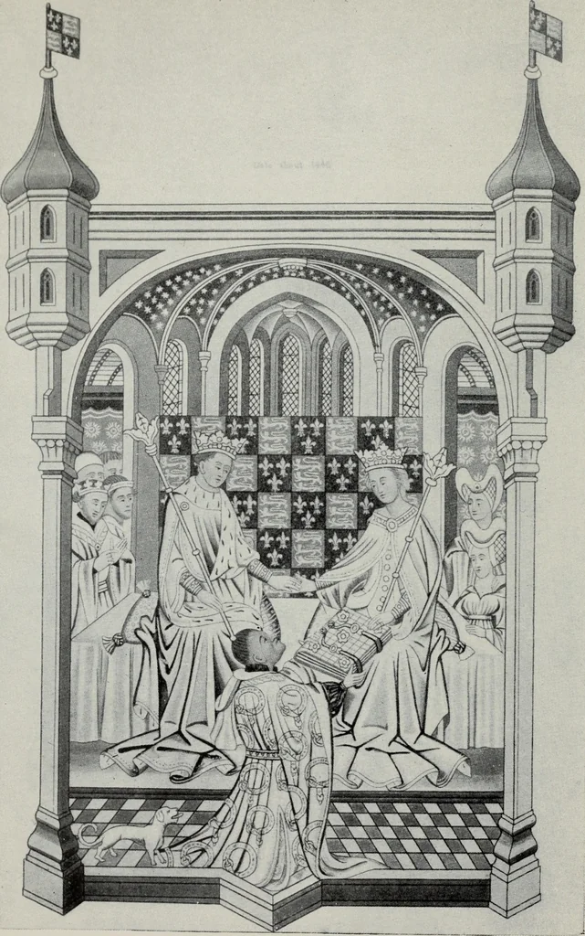An illustration from British costume during XIX centuries (civil and ecclesiastical), 1910, leaf 241