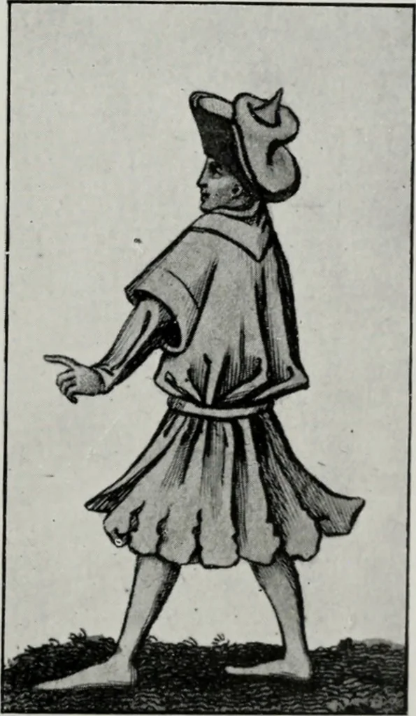 An illustration from British costume during XIX centuries (civil and ecclesiastical), 1910, leaf 246