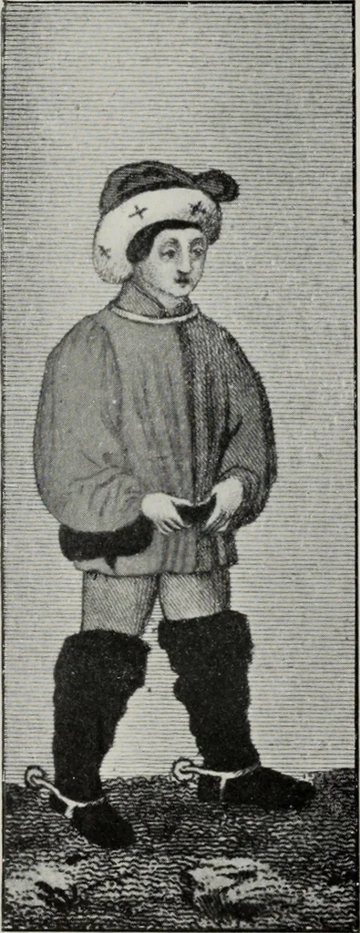 An illustration from British costume during XIX centuries (civil and ecclesiastical), 1910, leaf 247