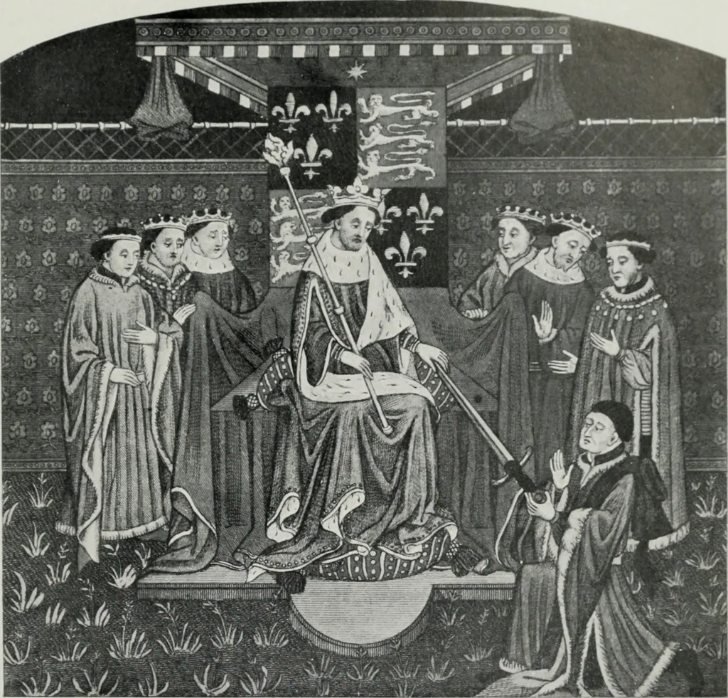 An illustration from British costume during XIX centuries (civil and ecclesiastical), 1910, leaf 248